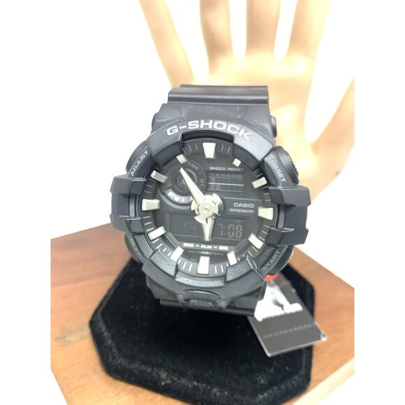 Casio G-Shock Men's Watch GA700-1B Quartz Black Resin Analog Digital 51mm 5522 - Picture 15 of 15